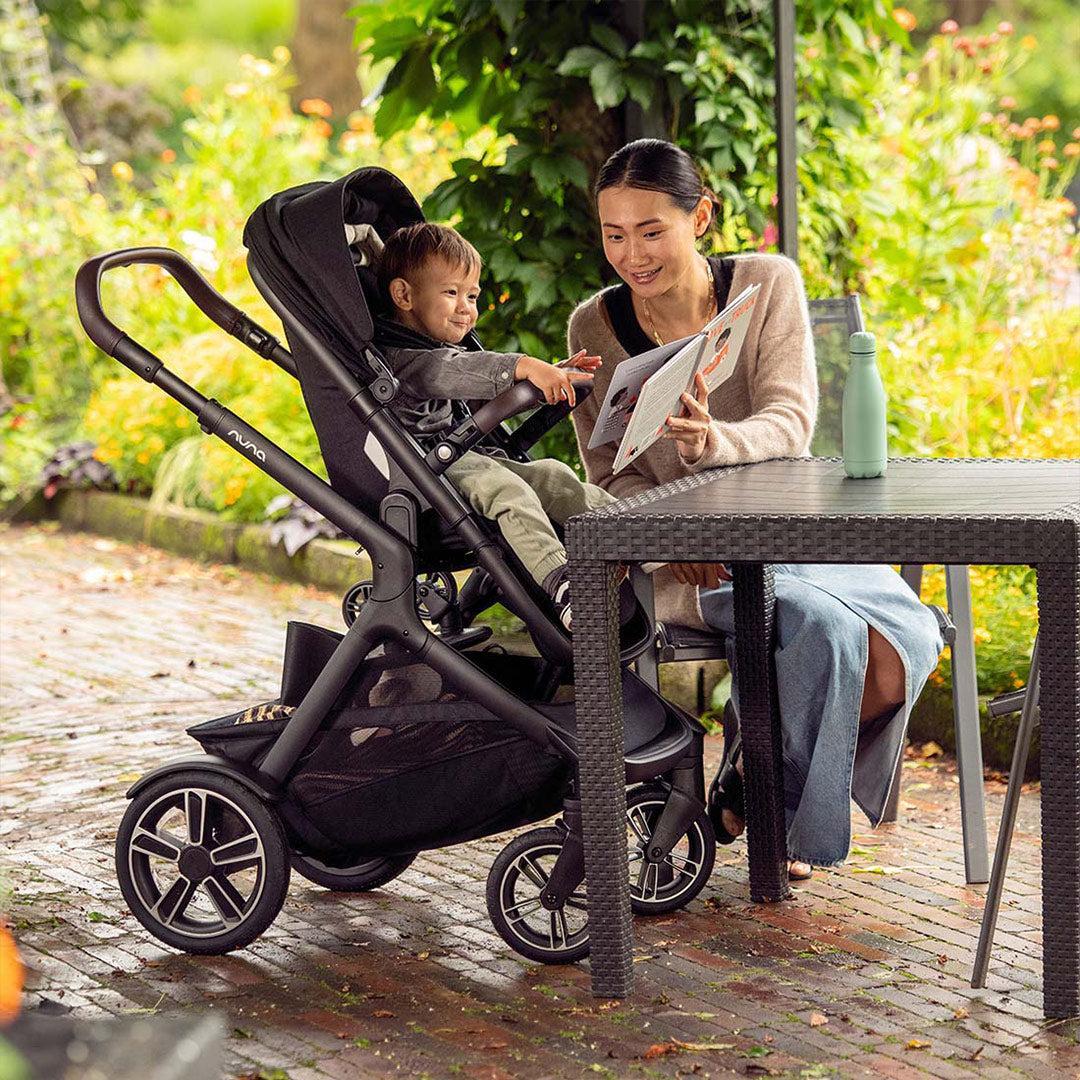 Nuna DEMI Next + PIPA Urbn Travel System - Caviar-Travel Systems-Caviar- | Natural Baby Shower