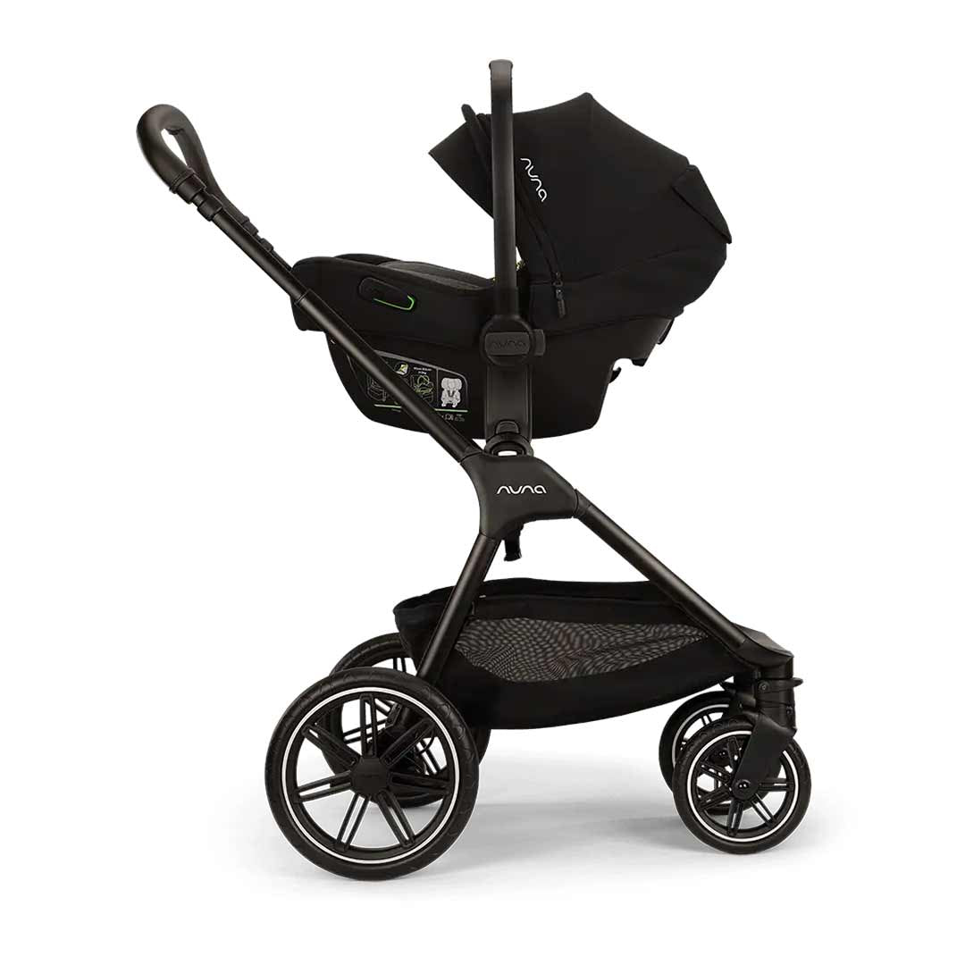 Nuna TRIV lx All Season Pushchair Set - Caviar-Strollers-Caviar-One Size | Natural Baby Shower