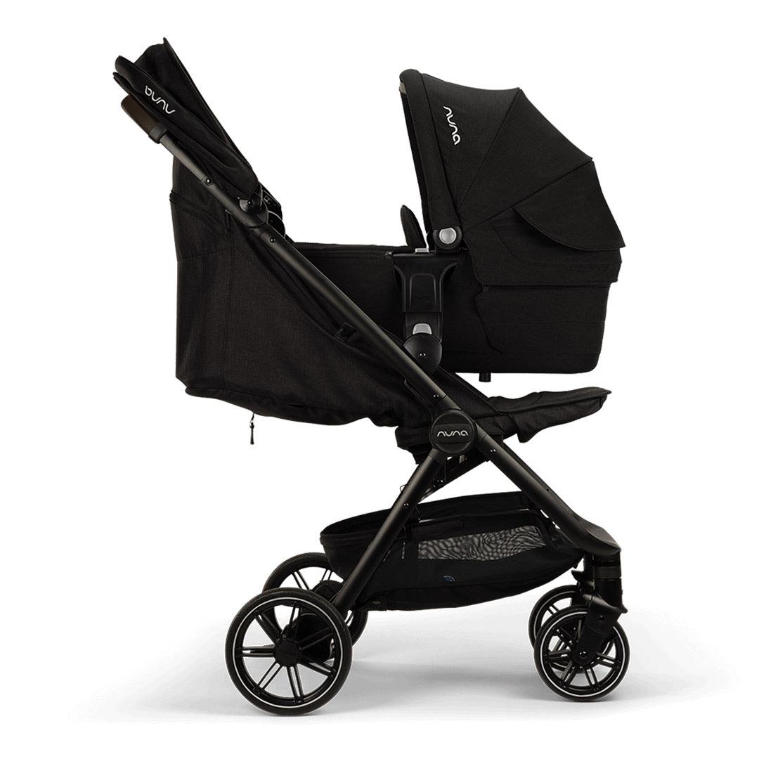 Nuna TRVL LX Compact Stroller - Caviar-Strollers-Caviar- | Natural Baby Shower