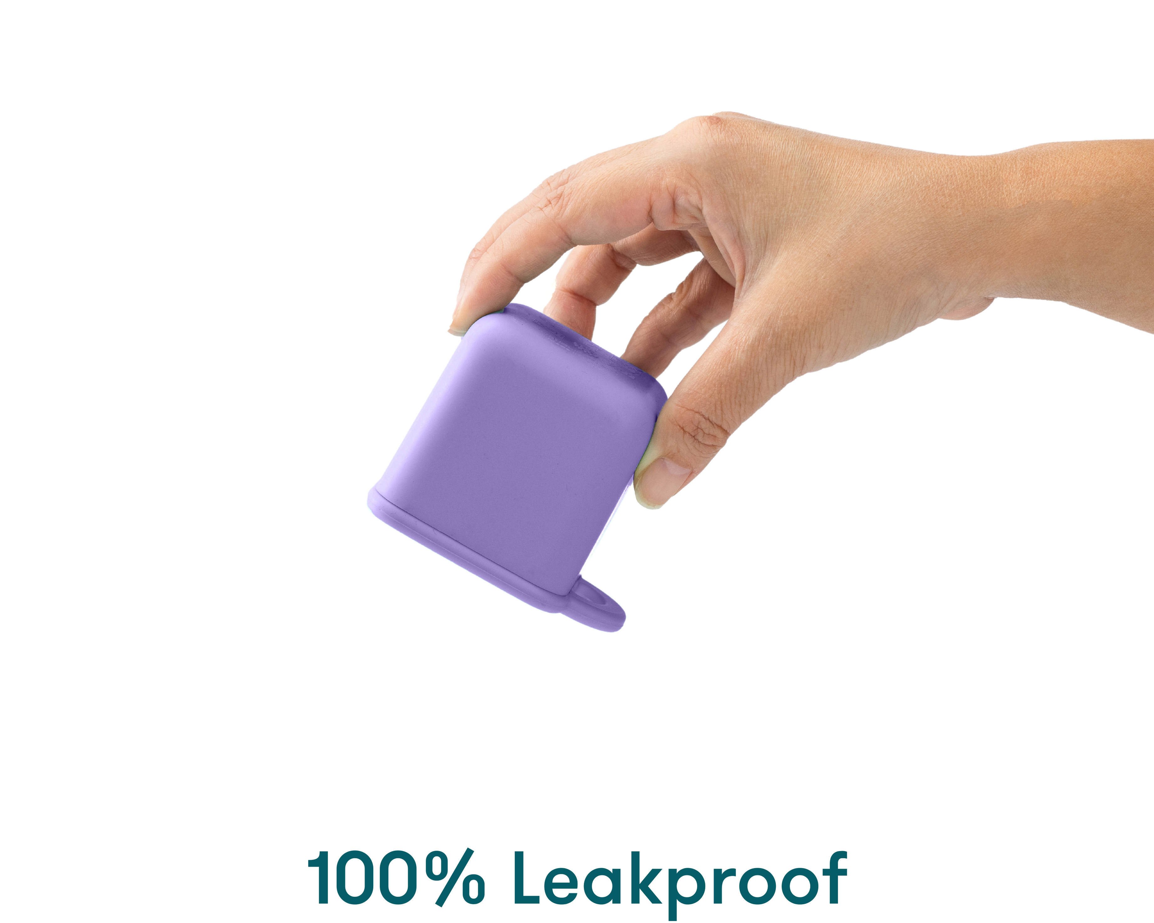 Omiebox - Bento Box Inner Compartment Containers 2pcs Purple/Orange