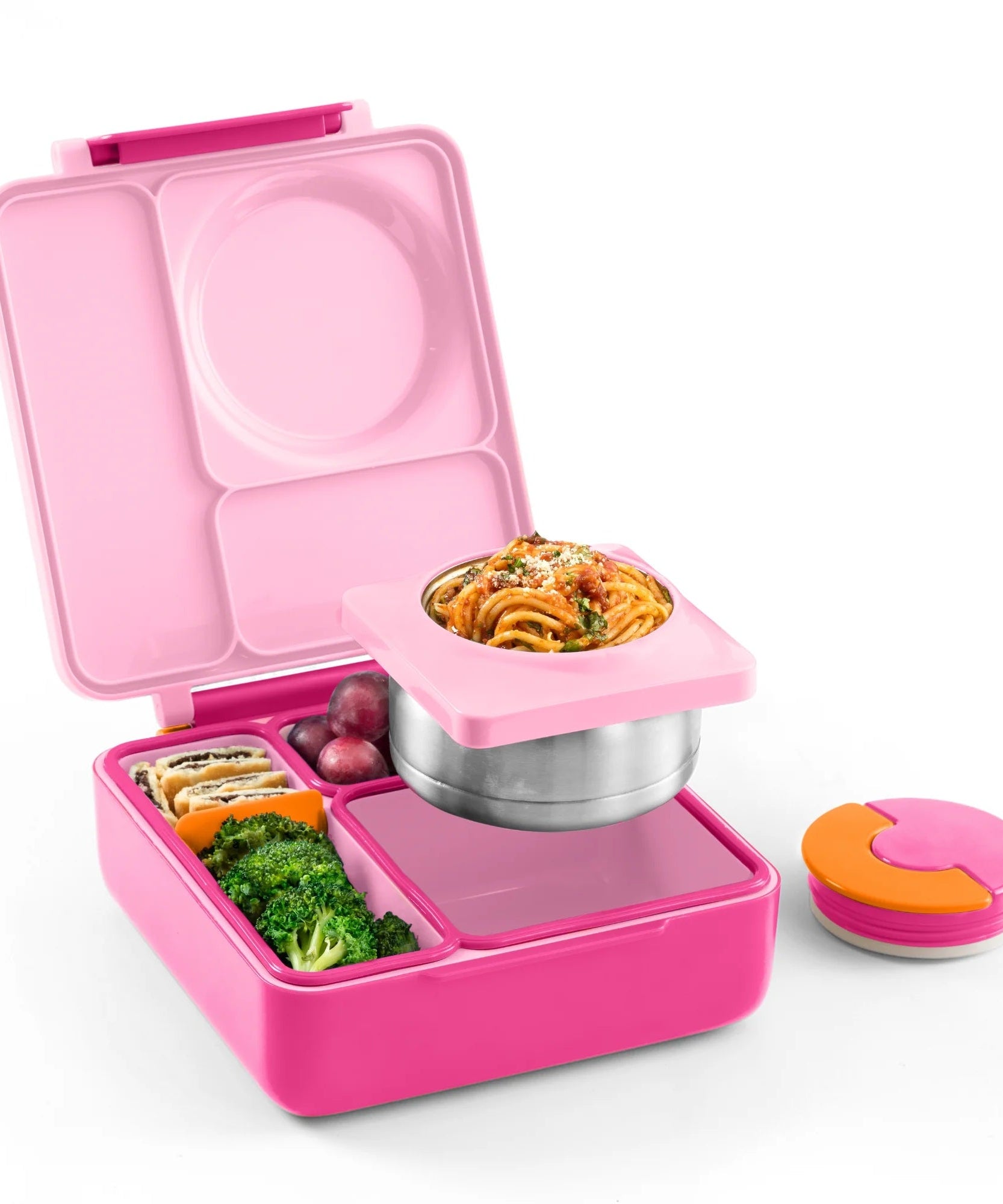 Omiebox - Heat Insulated Fairy Pink Bento Lunch Box