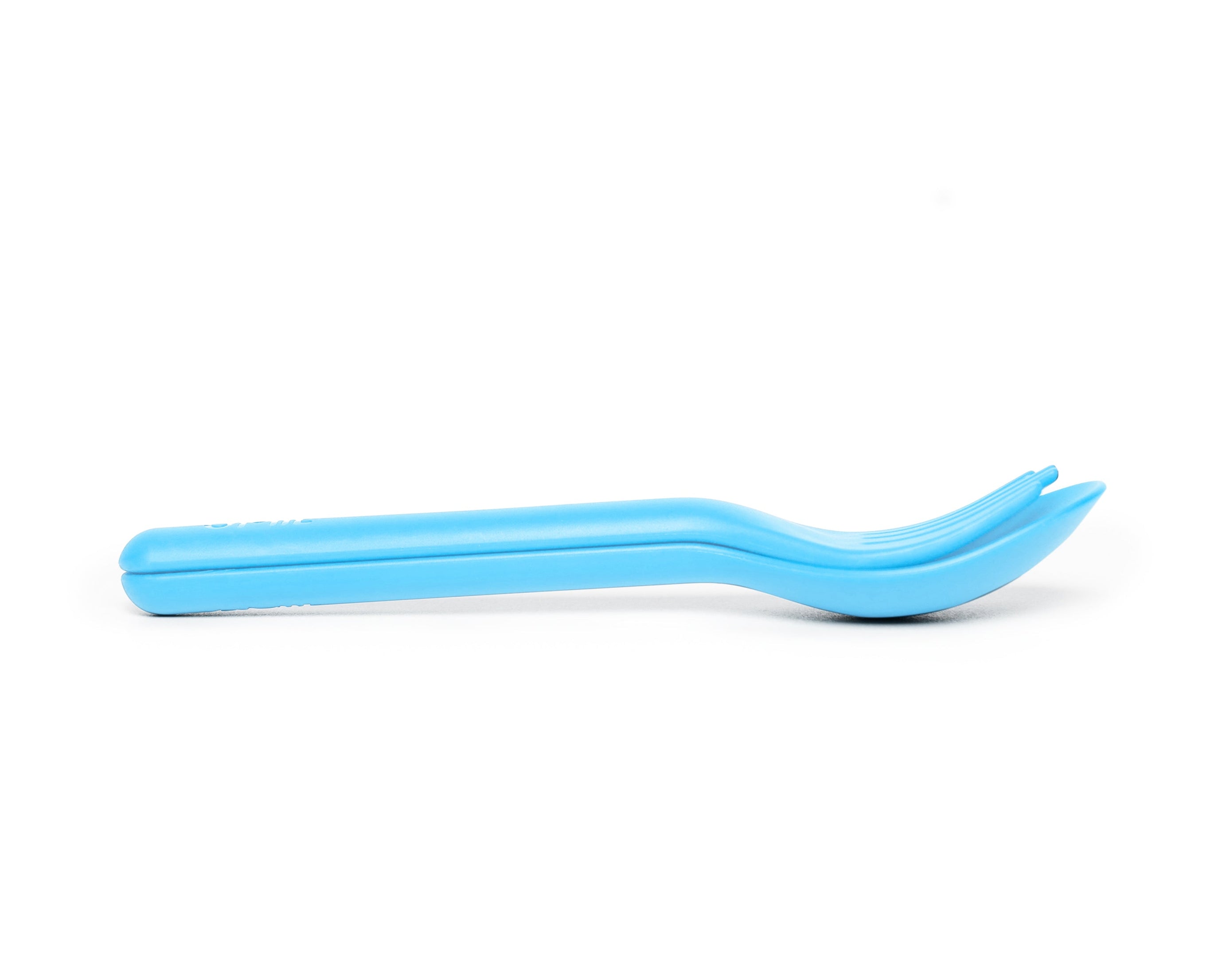 Omiebox - OmiePod Capri Blue Silicone Fork and Spoon Set