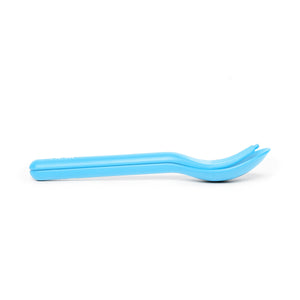 Omiebox - OmiePod Capri Blue Silicone Fork and Spoon Set