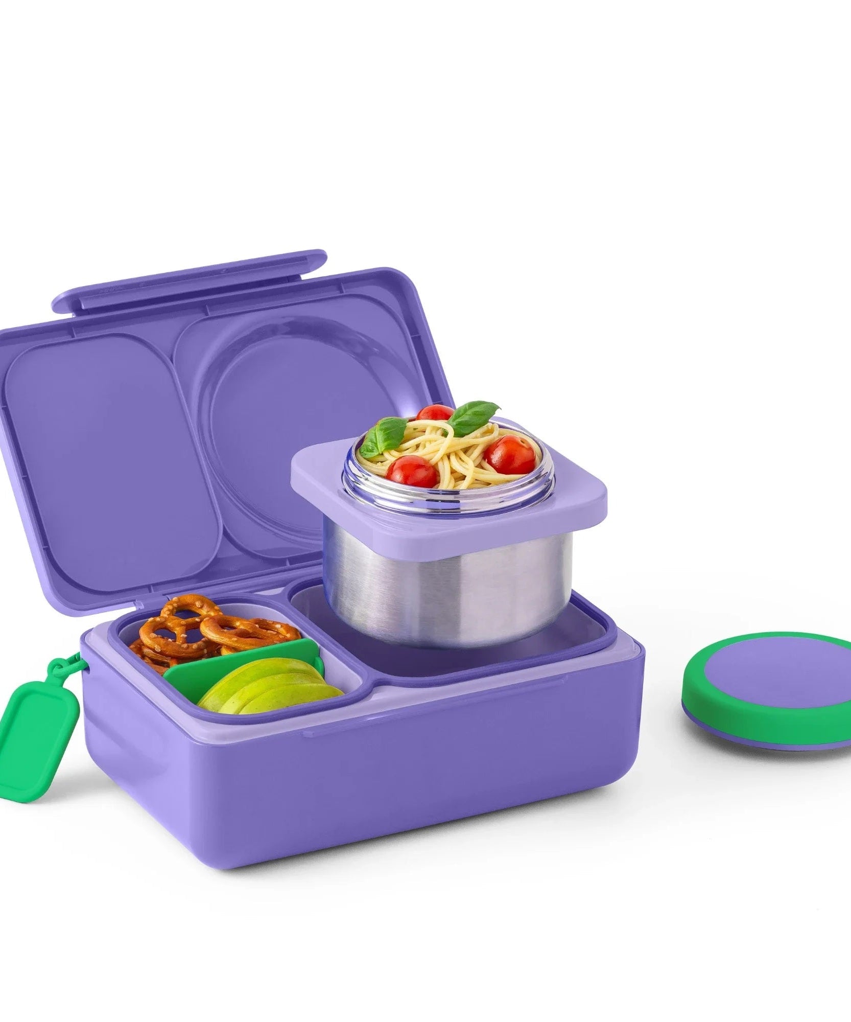 Omiebox - UP Heat Insulated 2nd Generation Galaxy Purple Bento Lunch Box