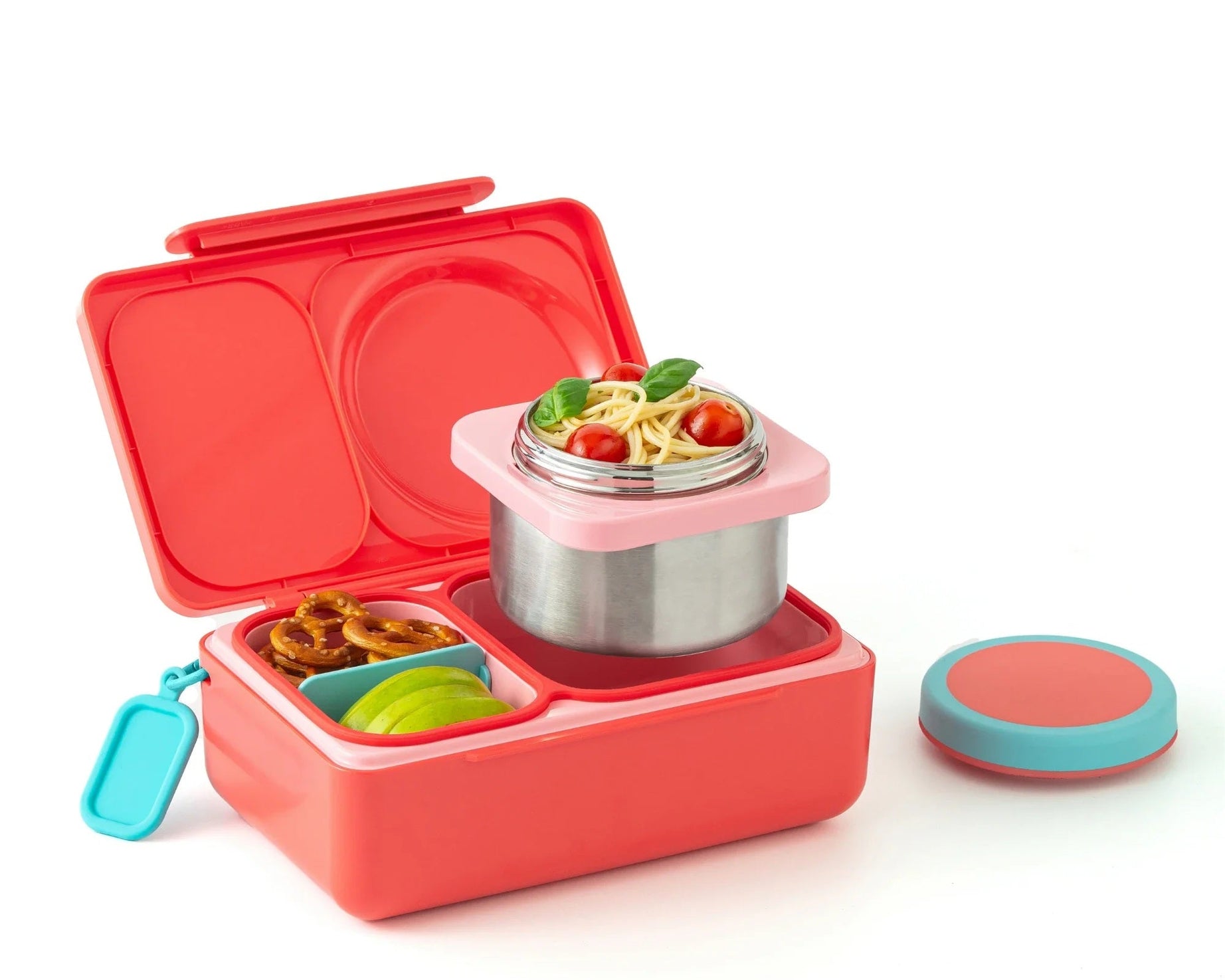 Omiebox - UP Heat Insulated 2nd Generation Cherry Pink Bento Lunch Box