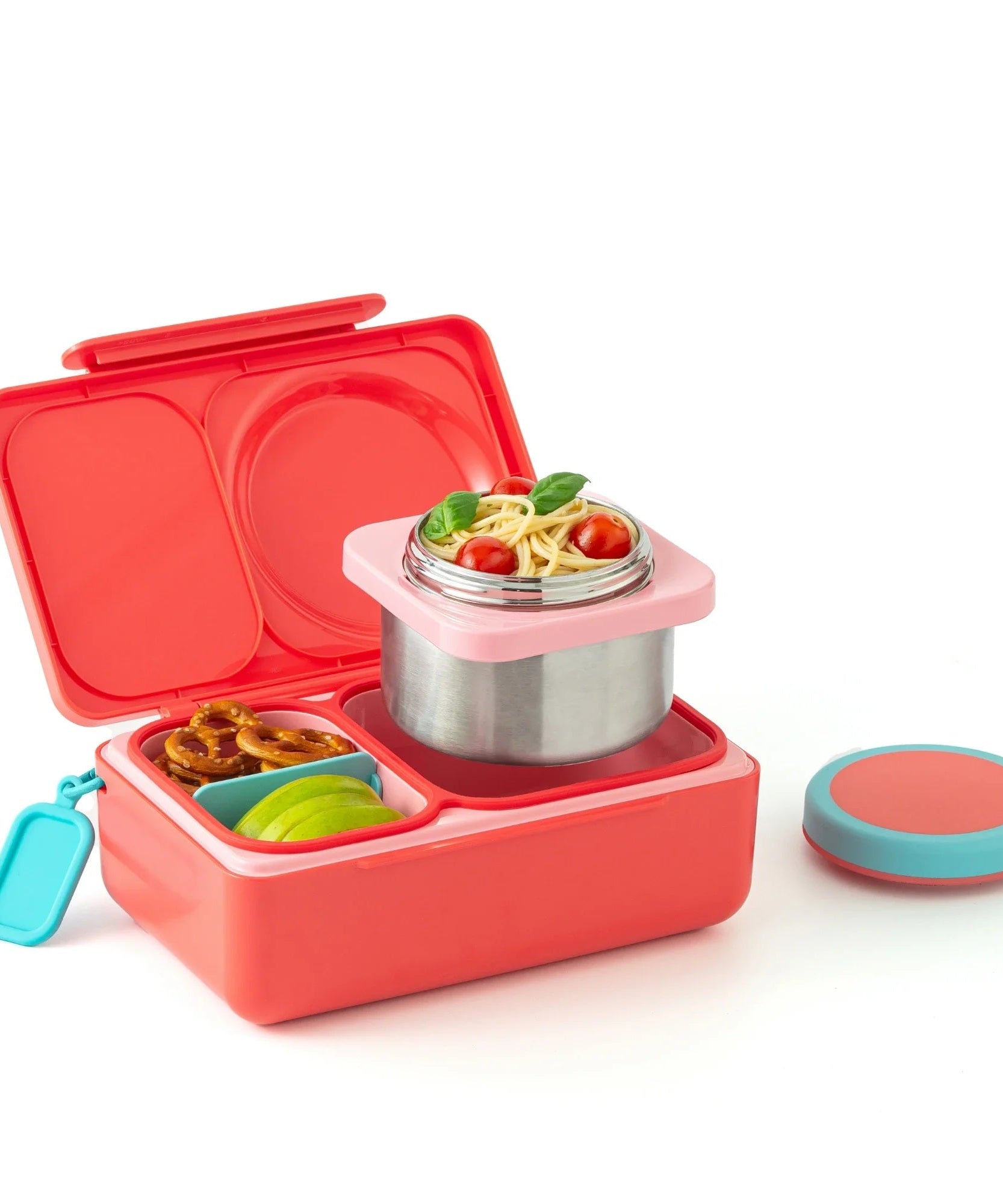 Omiebox - UP Heat Insulated 2nd Generation Cherry Pink Bento Lunch Box