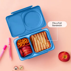 Omiebox UP 2nd Generation Insulated Bento Lunch Box in Cosmic Blue