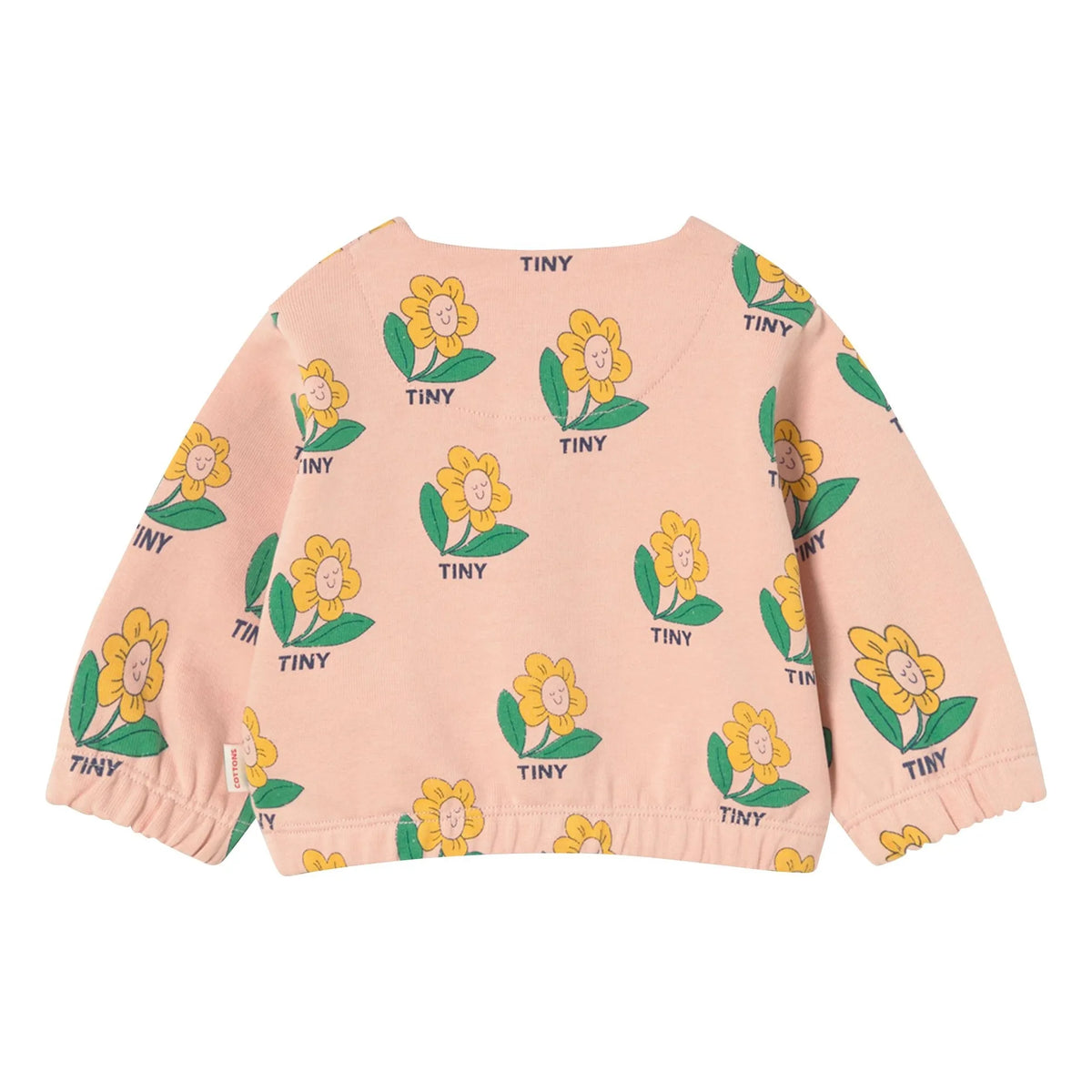 Tinycottons - Organic Cotton Floral Patterned Jacket | Pink