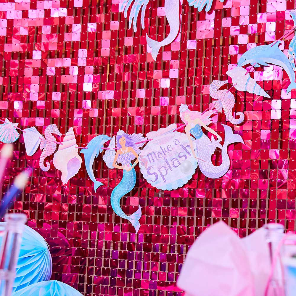 Party Pieces - Mermaid Party Hanging Decorations 
