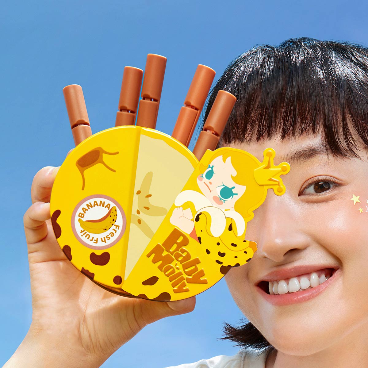 Pop Mart - Original Baby Molly Fruity Aroma Series Magnetic Lock Storage Blind Box Set