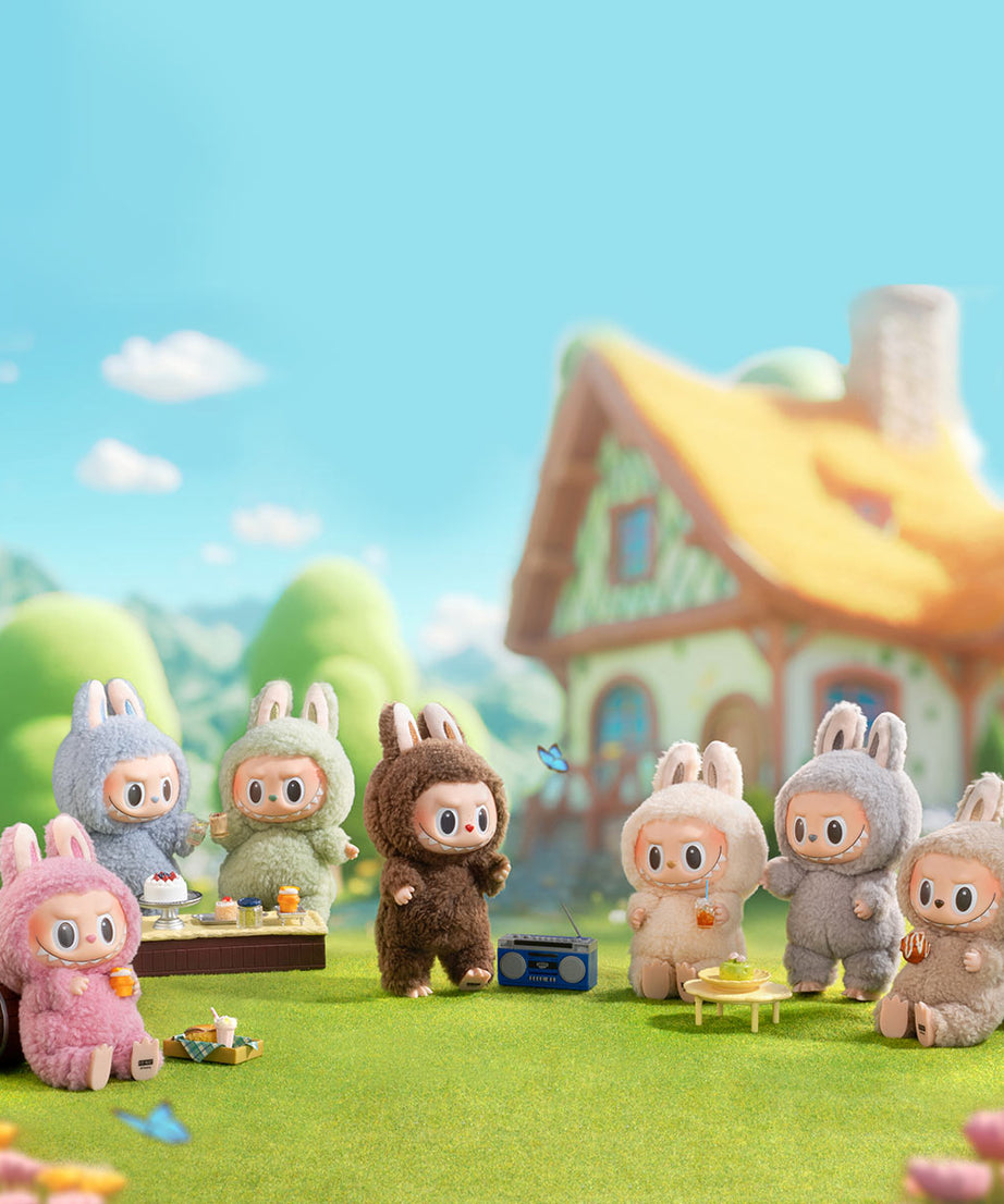 Pop Mart - Original Labubu THE MONSTERS: Exciting Macaron Vinyl Plush Doll Surprise Blind Box