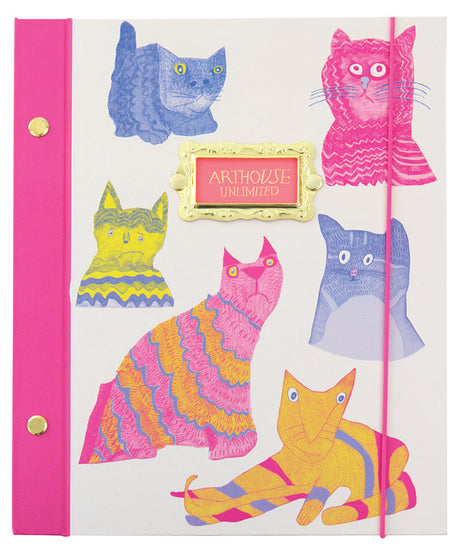 Portico Designs - Arthouse Unlimited Miaow A5 Sert Kapaklı Günlük