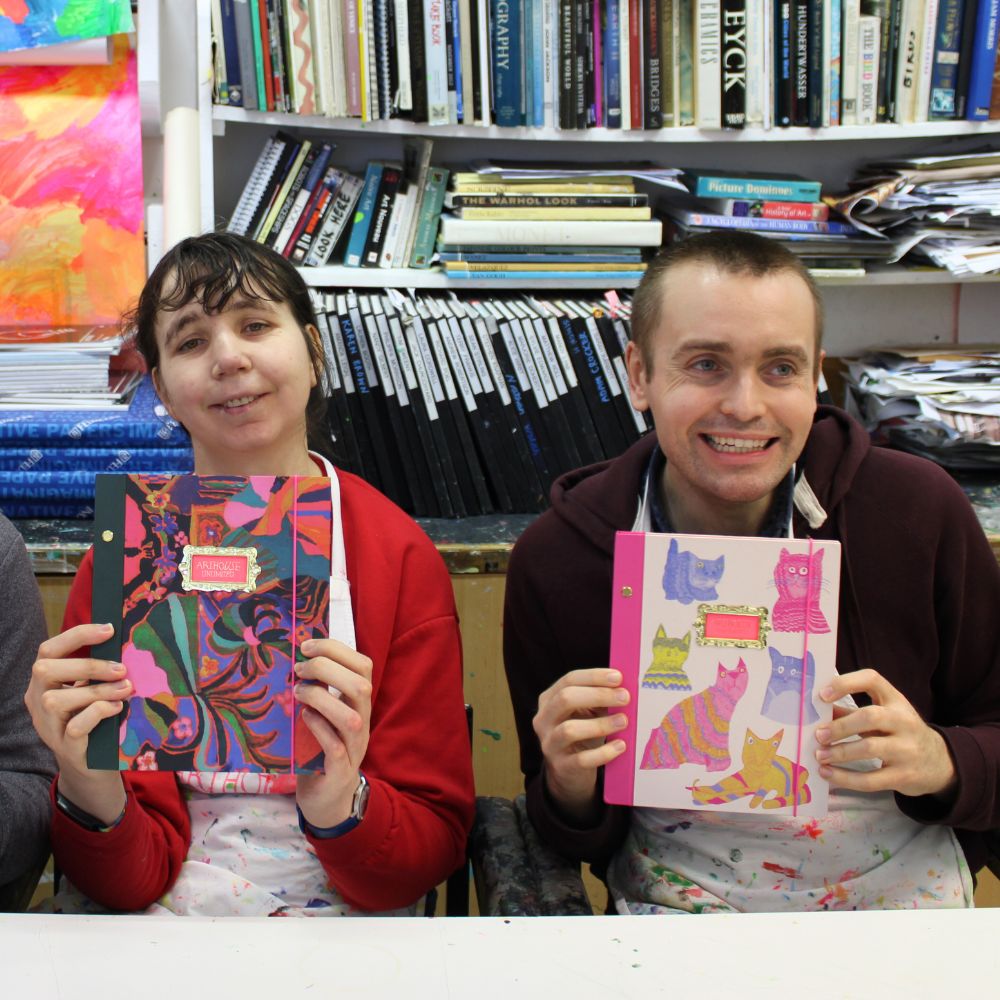 Portico Designs - Arthouse Unlimited Miaow A5 Sert Kapaklı Günlük