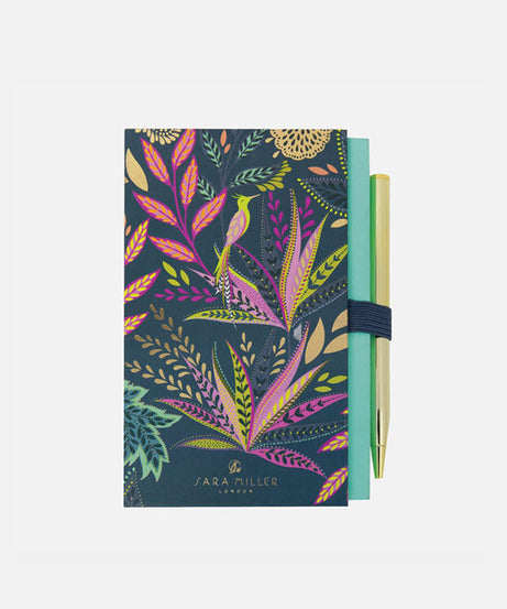 Portico Designs - Sara Miller: Botanic Paradise Mini Notebook and Pen