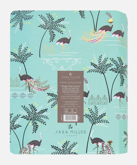 Portico Designs - Sara Miller: Ostrich and Palm Trees Organizer Planner