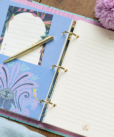 Portico Designs - Sara Miller: Ostrich and Palm Trees Organizer Planner