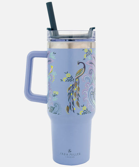 Portico Designs - Sara Miller: Savannah 115ML Flask with Straw