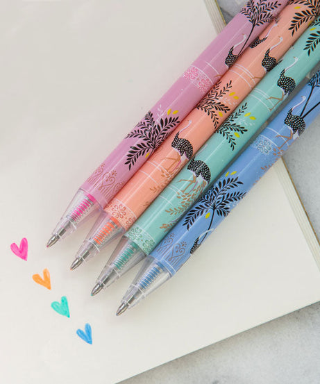 Portico Designs - Sara Miller: Savannah 4-piece Gel Pen Set