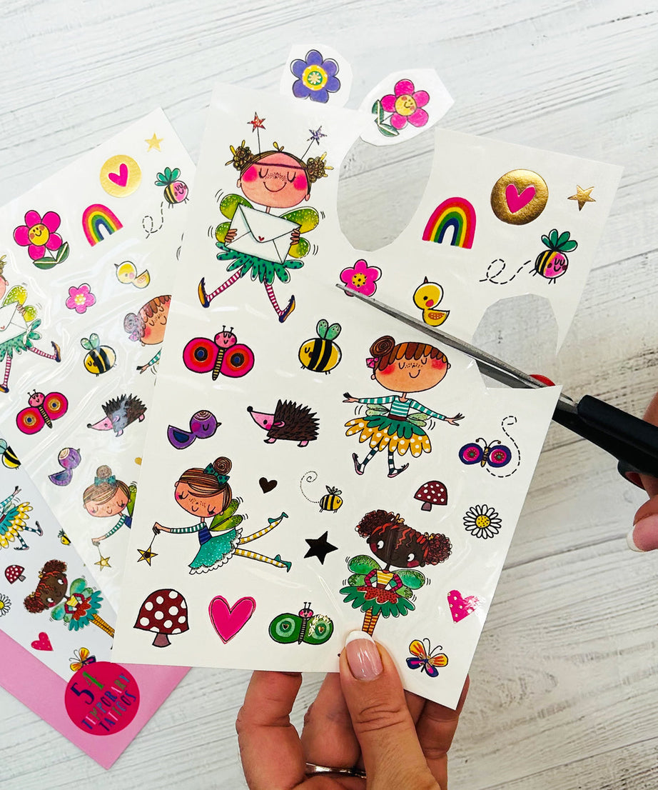 Rachel Ellen - Fairy Friends Children's Temporary Tattoos
