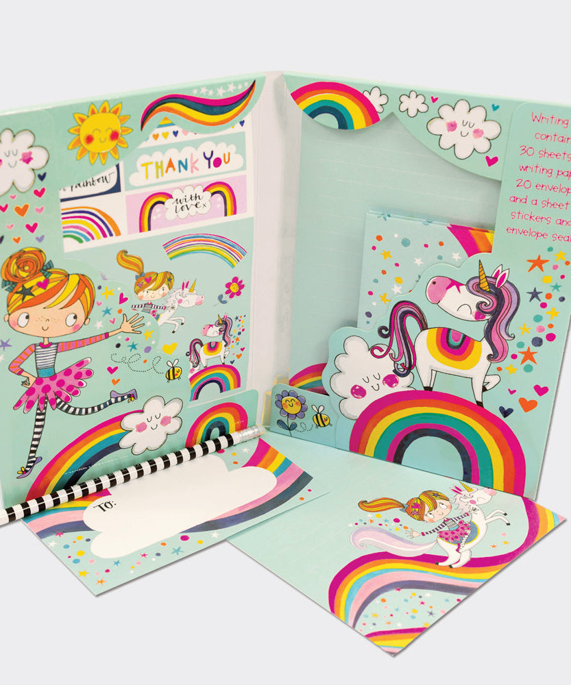 Rachel Ellen - Magical Rainbow Adventure Letter Writing Set