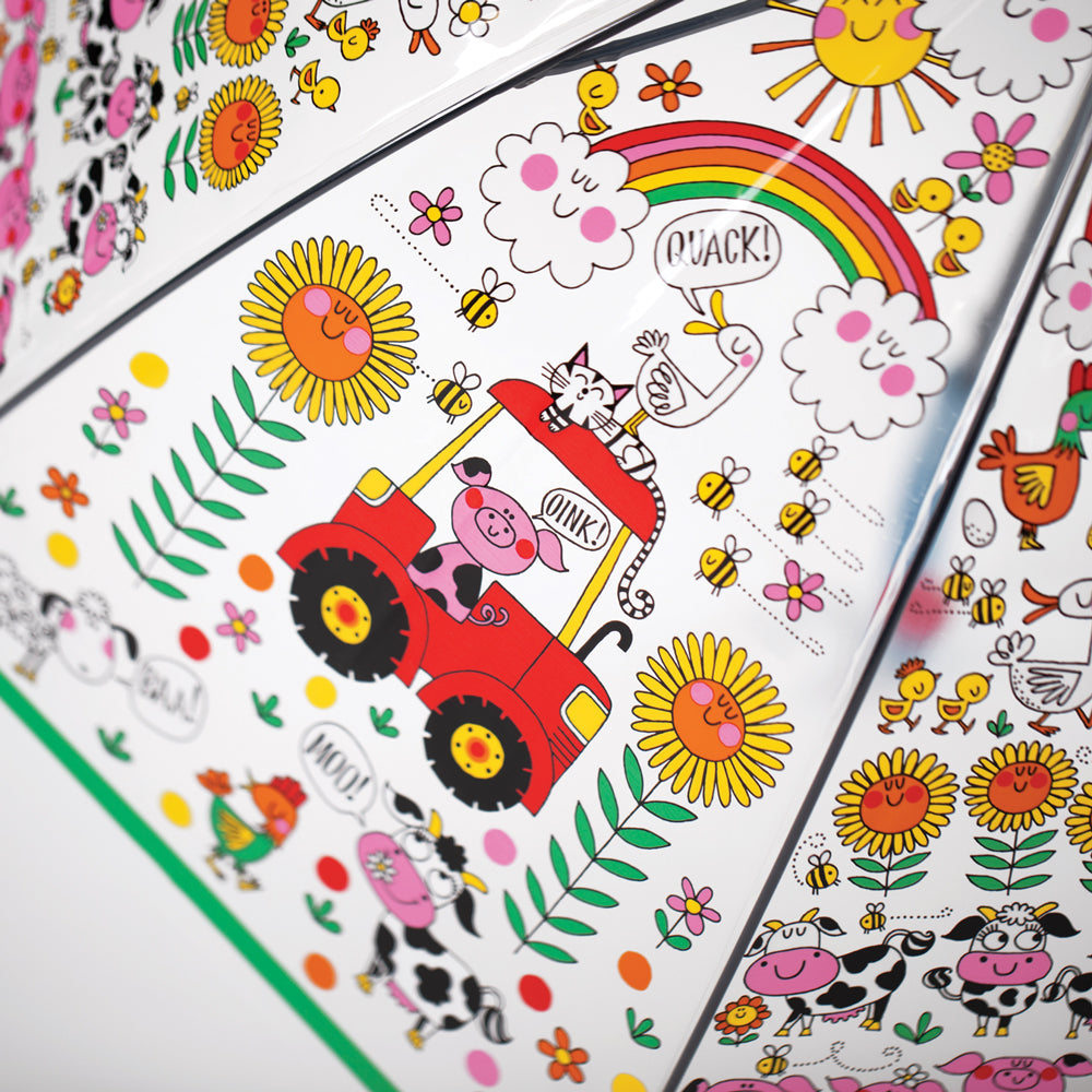 Rachel Ellen - On The Farm Children's Umbrella