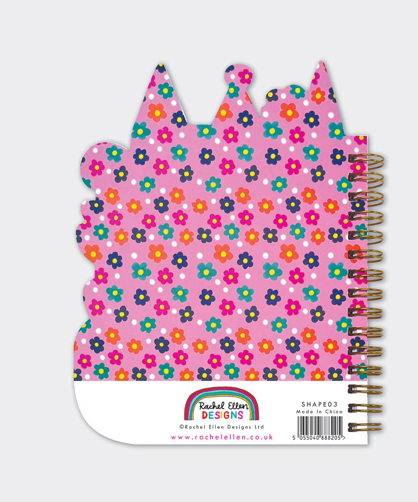 Rachel Ellen - Purr-fect Cat Shaped Wire Bound Notebook