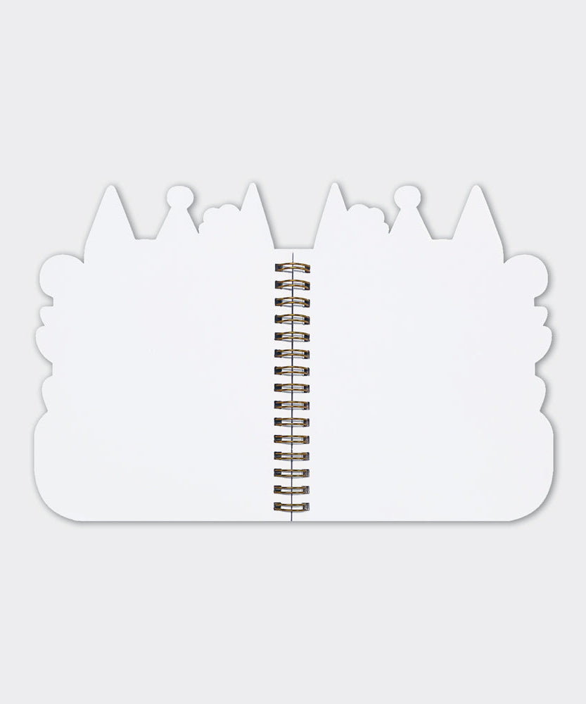 Rachel Ellen - Purr-fect Cat Shaped Wire Bound Notebook
