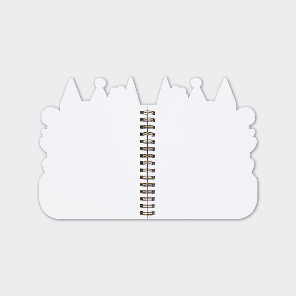 Rachel Ellen - Purr-fect Cat Shaped Wire Bound Notebook