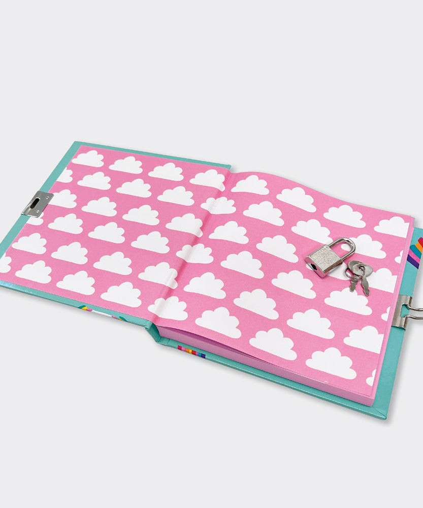 Rachel Ellen - Rainbow Unicorn Lockable Secret Diary