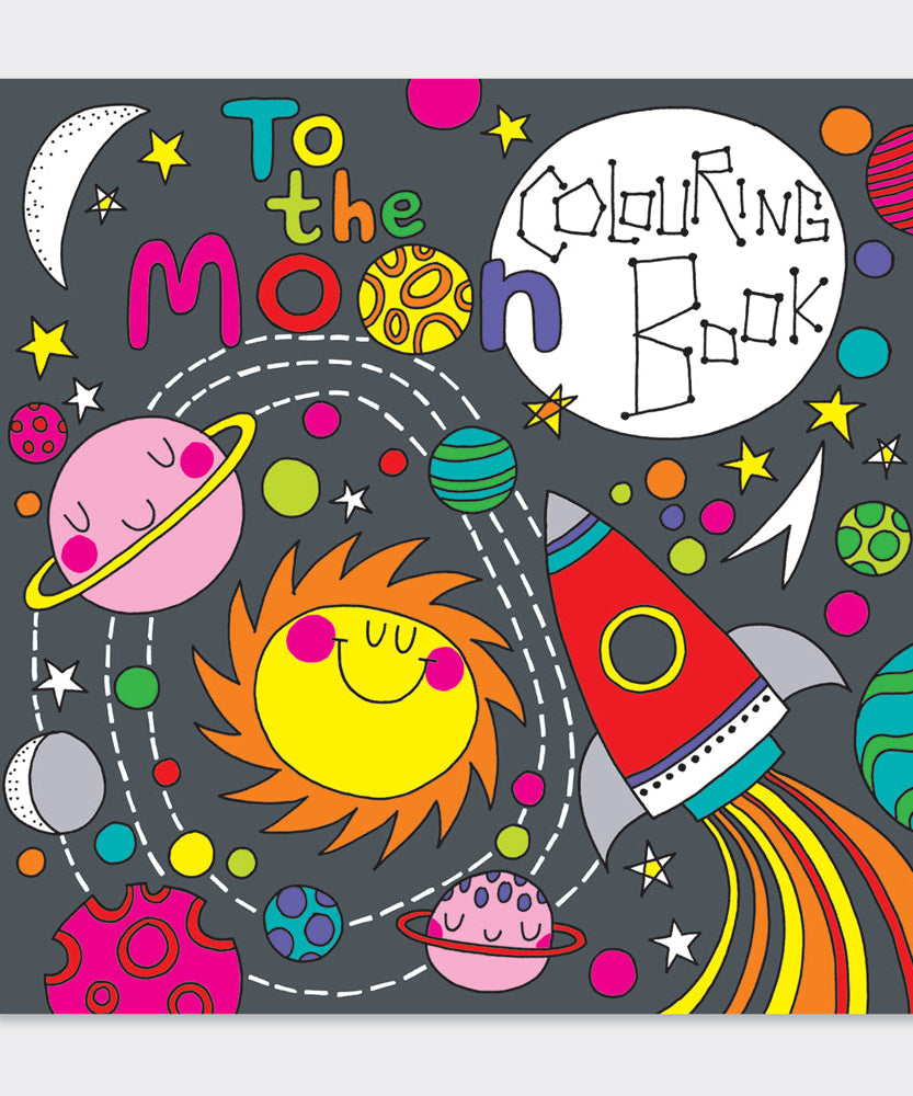 Rachel Ellen - To The Moon Coloring Book