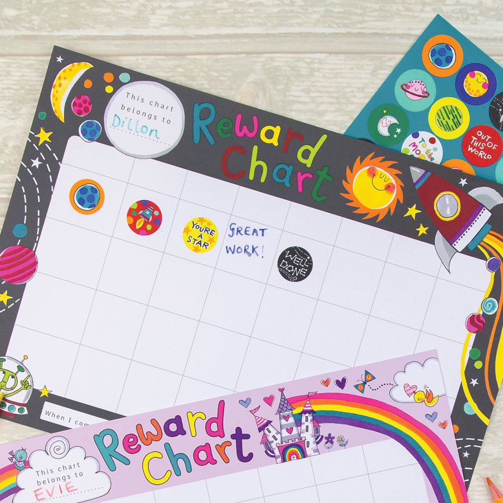 Rachel Ellen - To The Moon Reward Chart