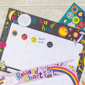 Rachel Ellen - To The Moon Reward Chart