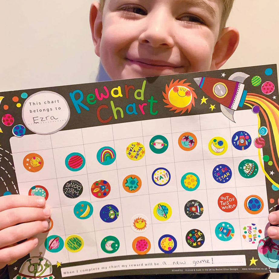 Rachel Ellen - To The Moon Award and Achievement Board