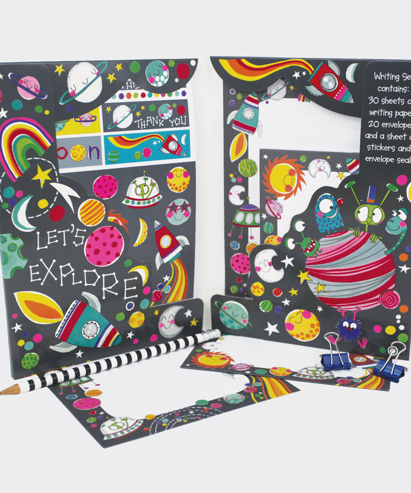 Rachel Ellen - To The Moon Space Letter Writing Set
