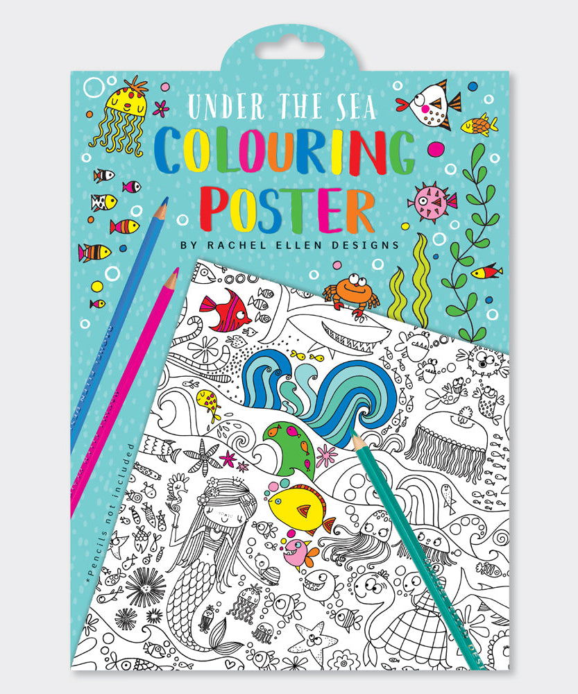 Rachel Ellen - Under The Sea Boy Dev Coloring Posters