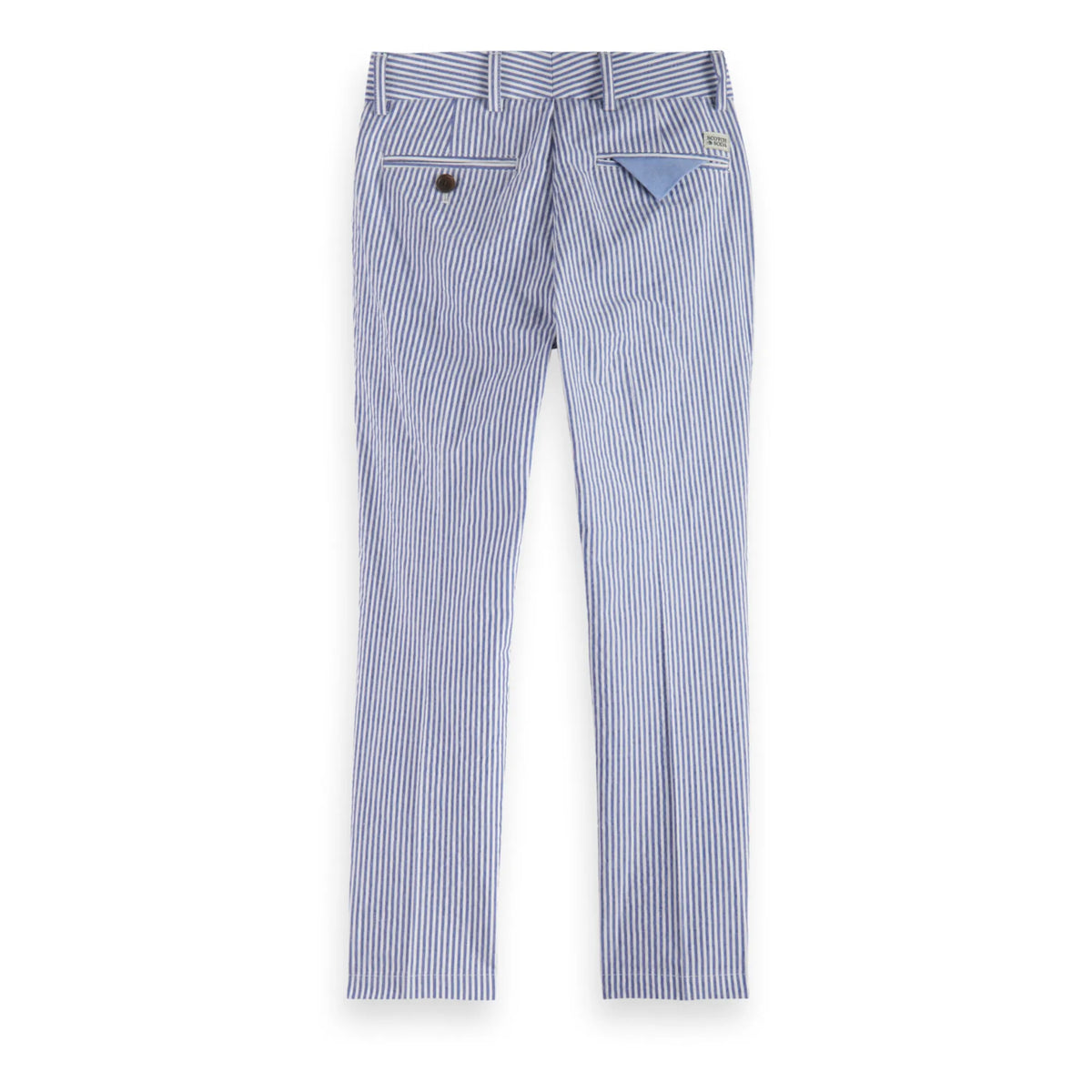 Scotch & Soda - Muslin Striped Chino Pants | Blue