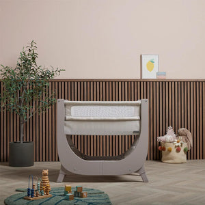 Shnuggle Air Lite Bedside Crib Bundle - Taupe-Bedside Cribs-Taupe- | Natural Baby Shower