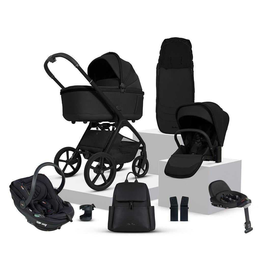 Silver Cross Cove + Go Beyond 2 Travel System-Travel Systems-Onyx- | Natural Baby Shower