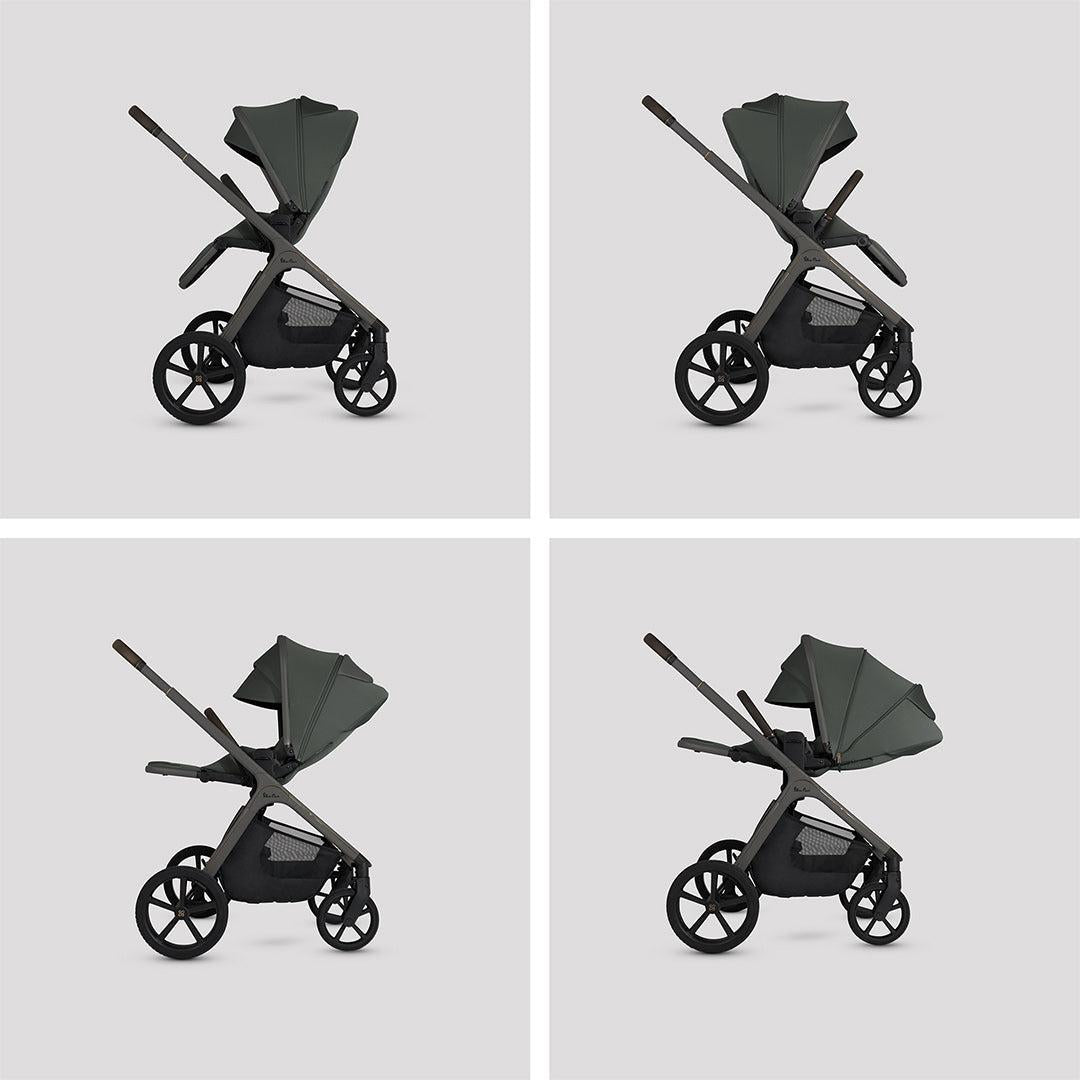 Silver Cross Cove Pushchair Accessory Bundle - Pewter-Strollers-Pewter- | Natural Baby Shower