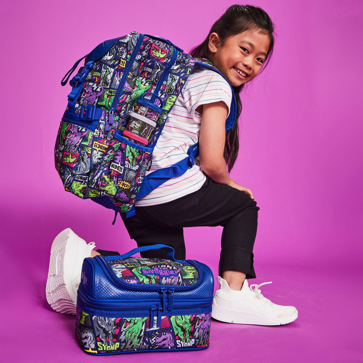 Smiggle - Bright Side Double Layer Lunch Bag