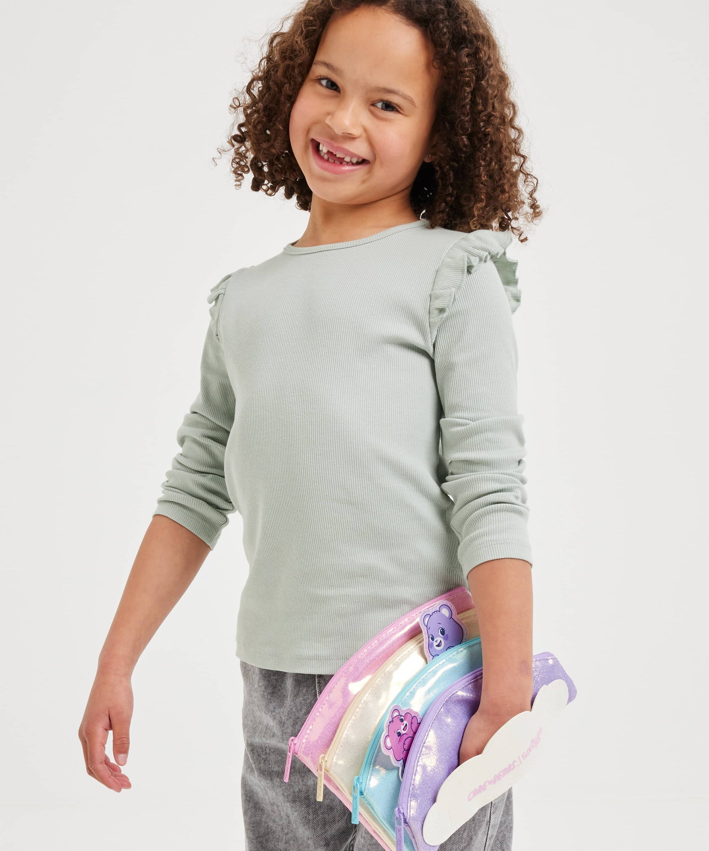 Smiggle - Care Bears Multi-Pocket Pencil Case