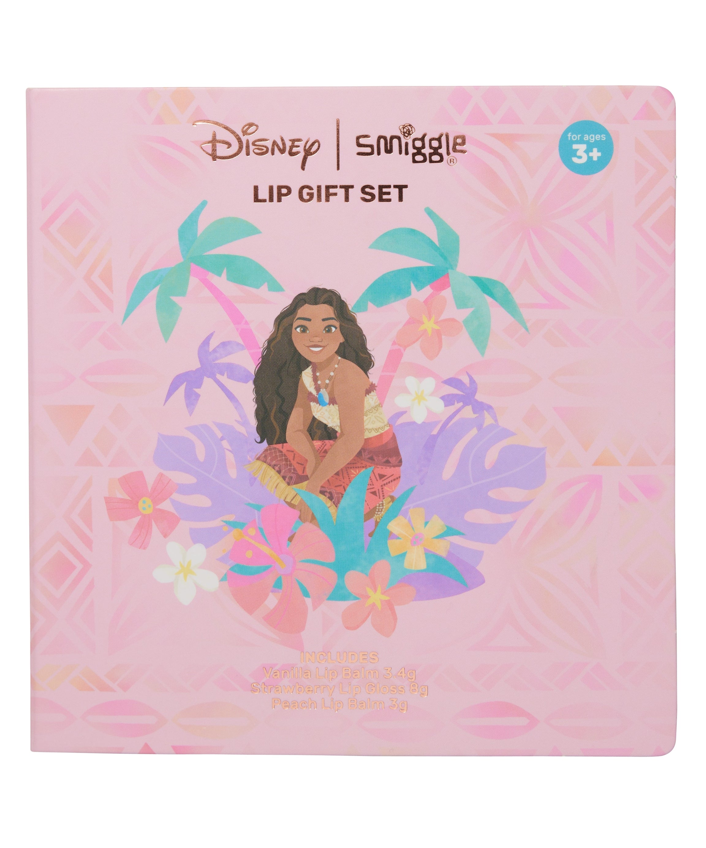 Smiggle - Disney Moana Children's Gift Lip Care Set