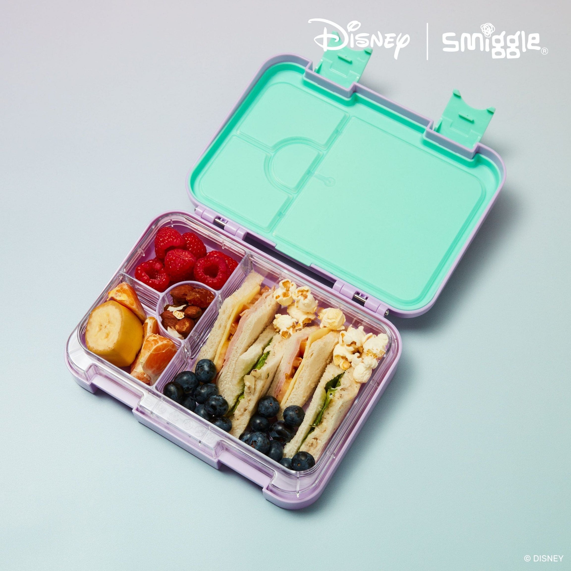 Smiggle - Disney Princess Medium Size Bento Lunch Box