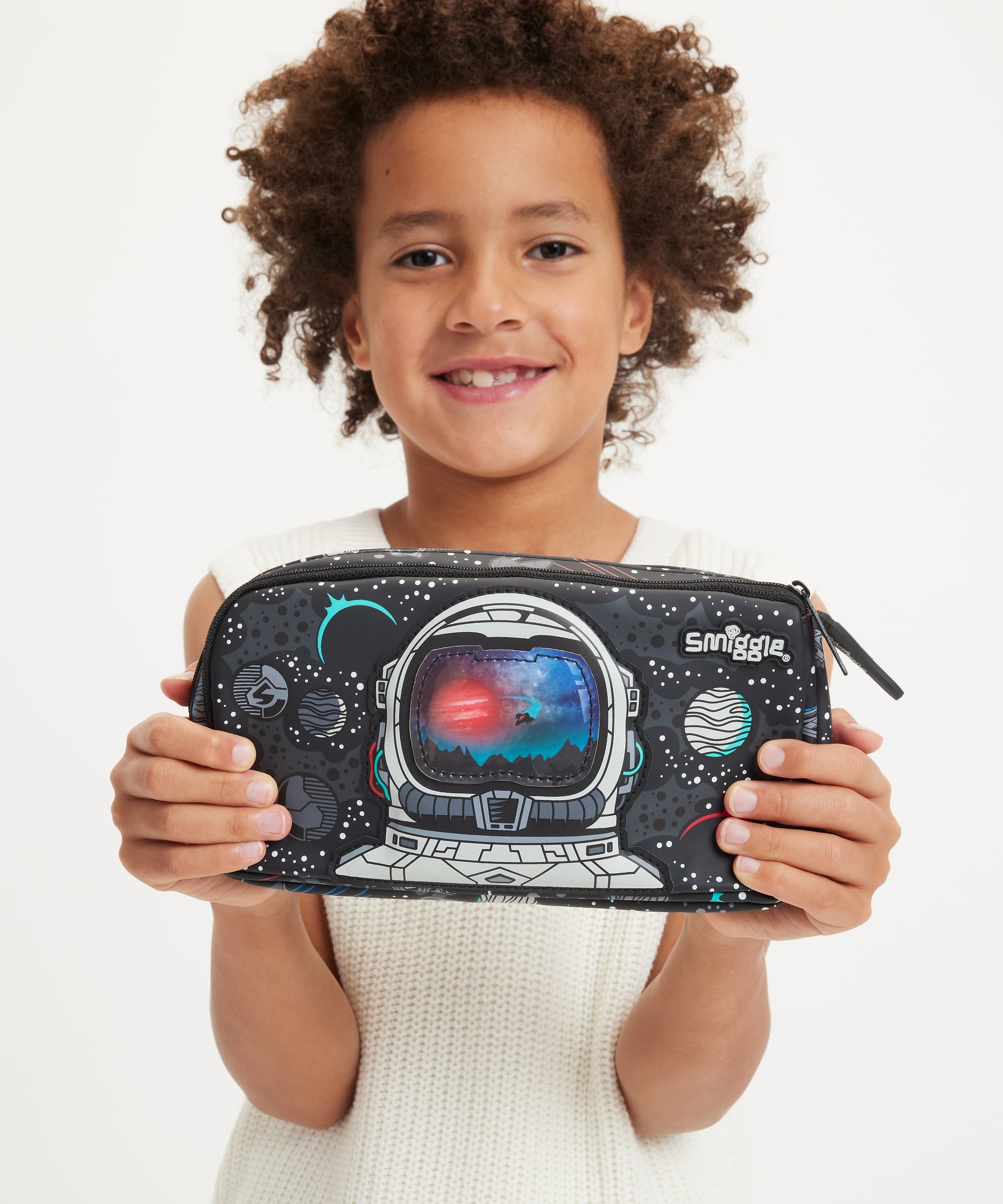 Smiggle - Eclipse Double Compartment Pencil Case