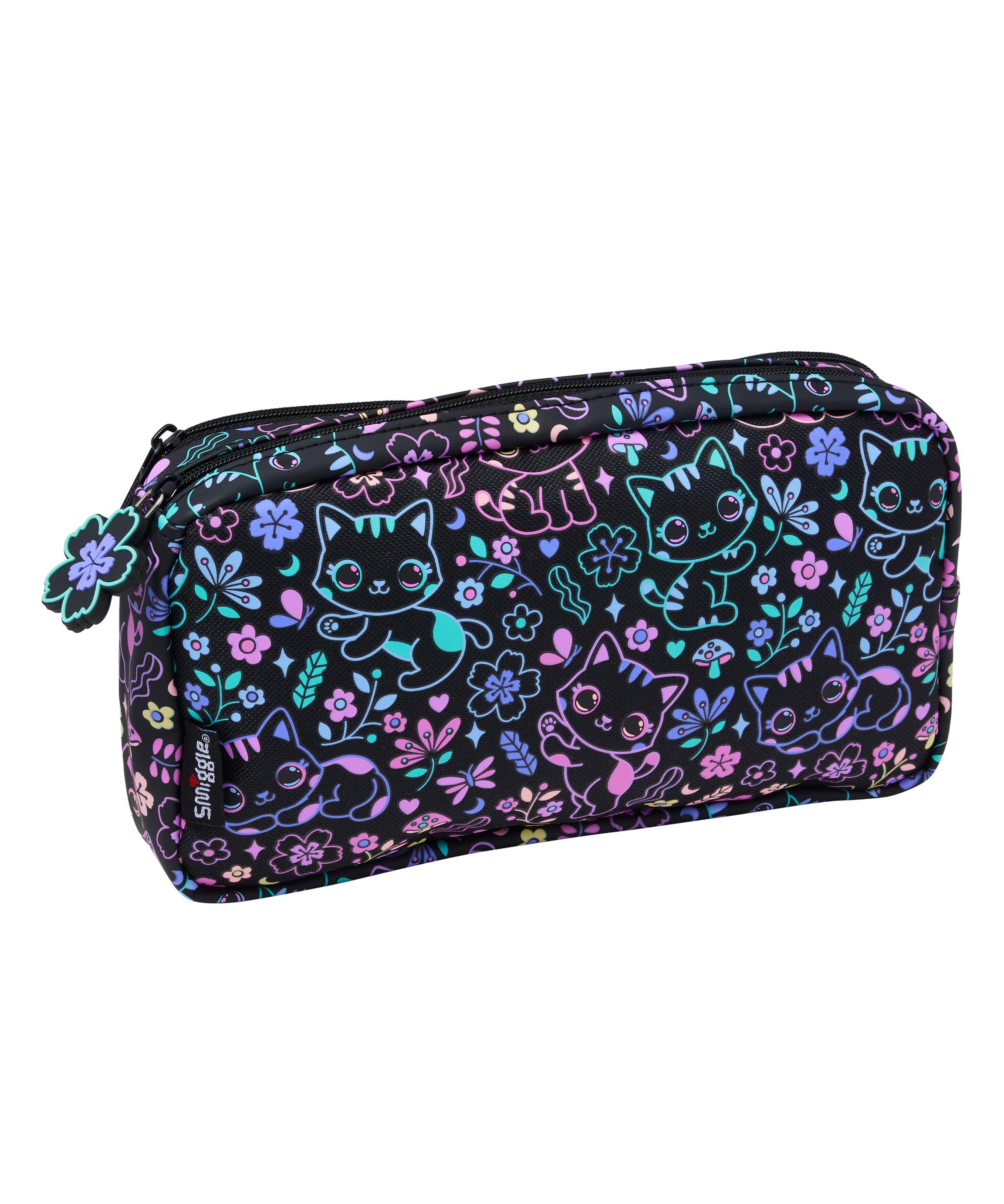 Smiggle - Eclipse Double Compartment Pencil Case