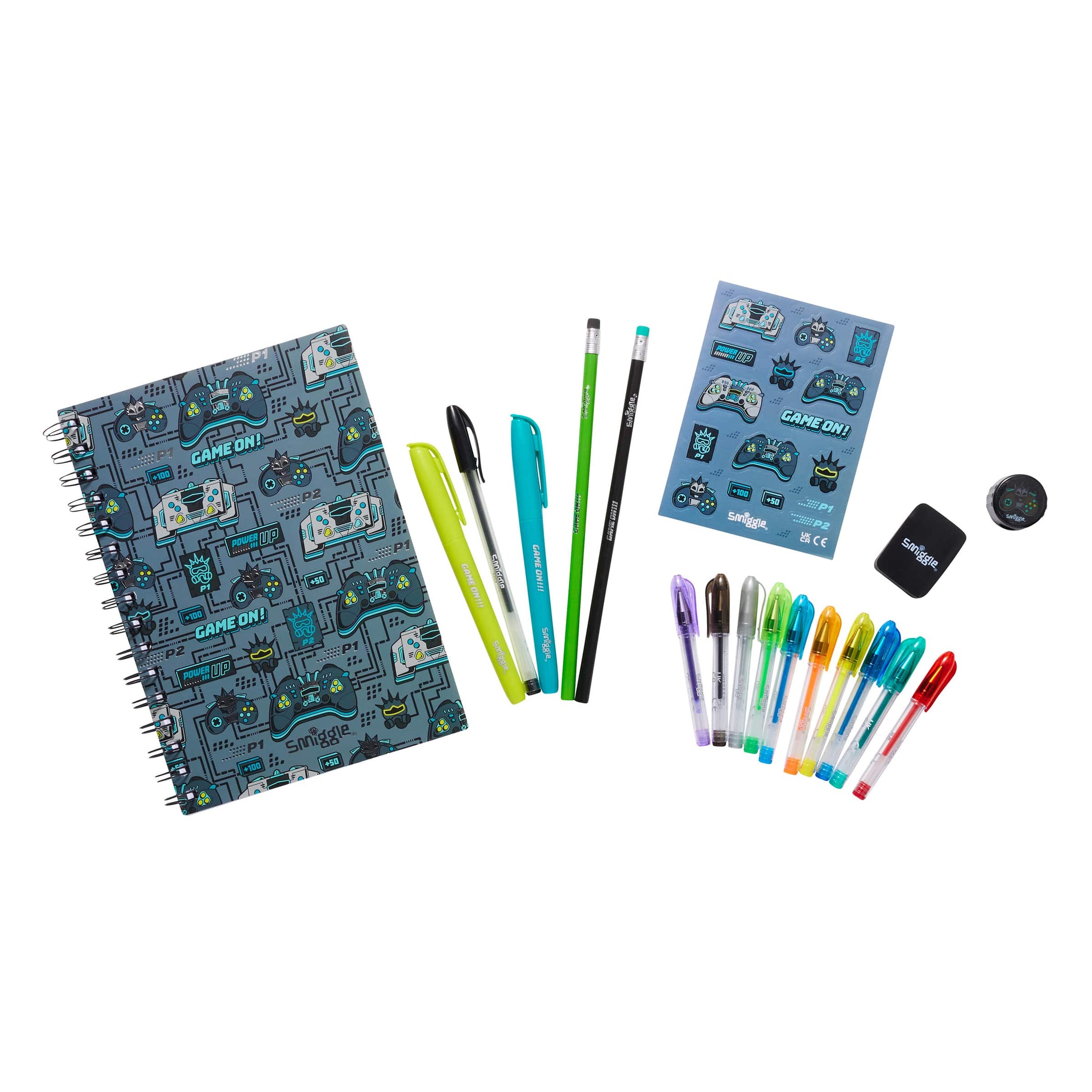 Smiggle - Epic Adventures A5 Essentials Stationery Set