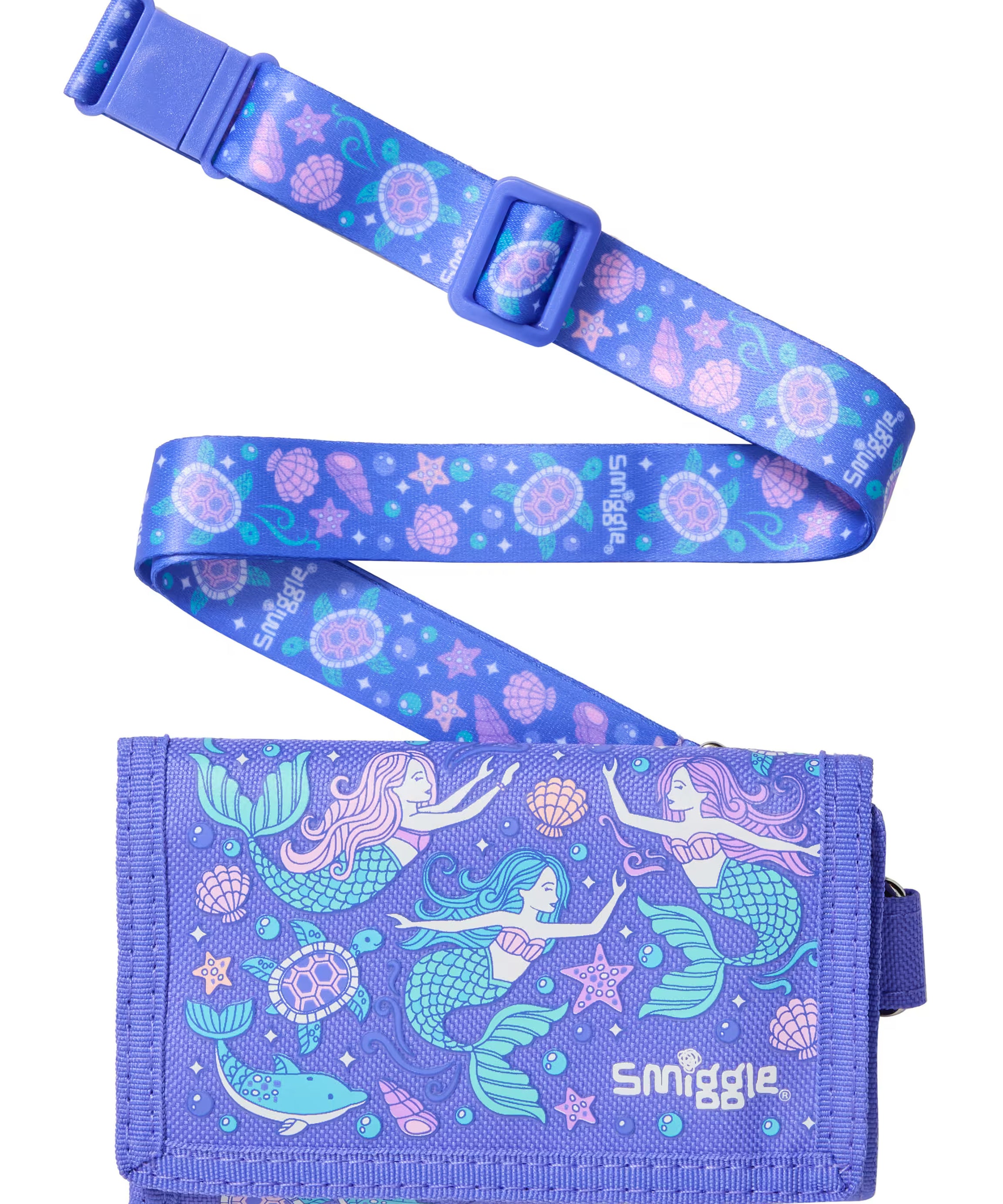 Smiggle - Rush Askılı Çocuk Cüzdanı - Dinossi