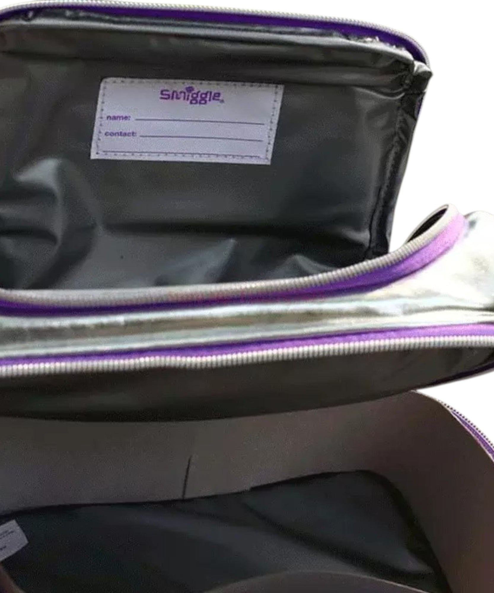 Smiggle - Flashy Sequin Double Layer Lunch Bag