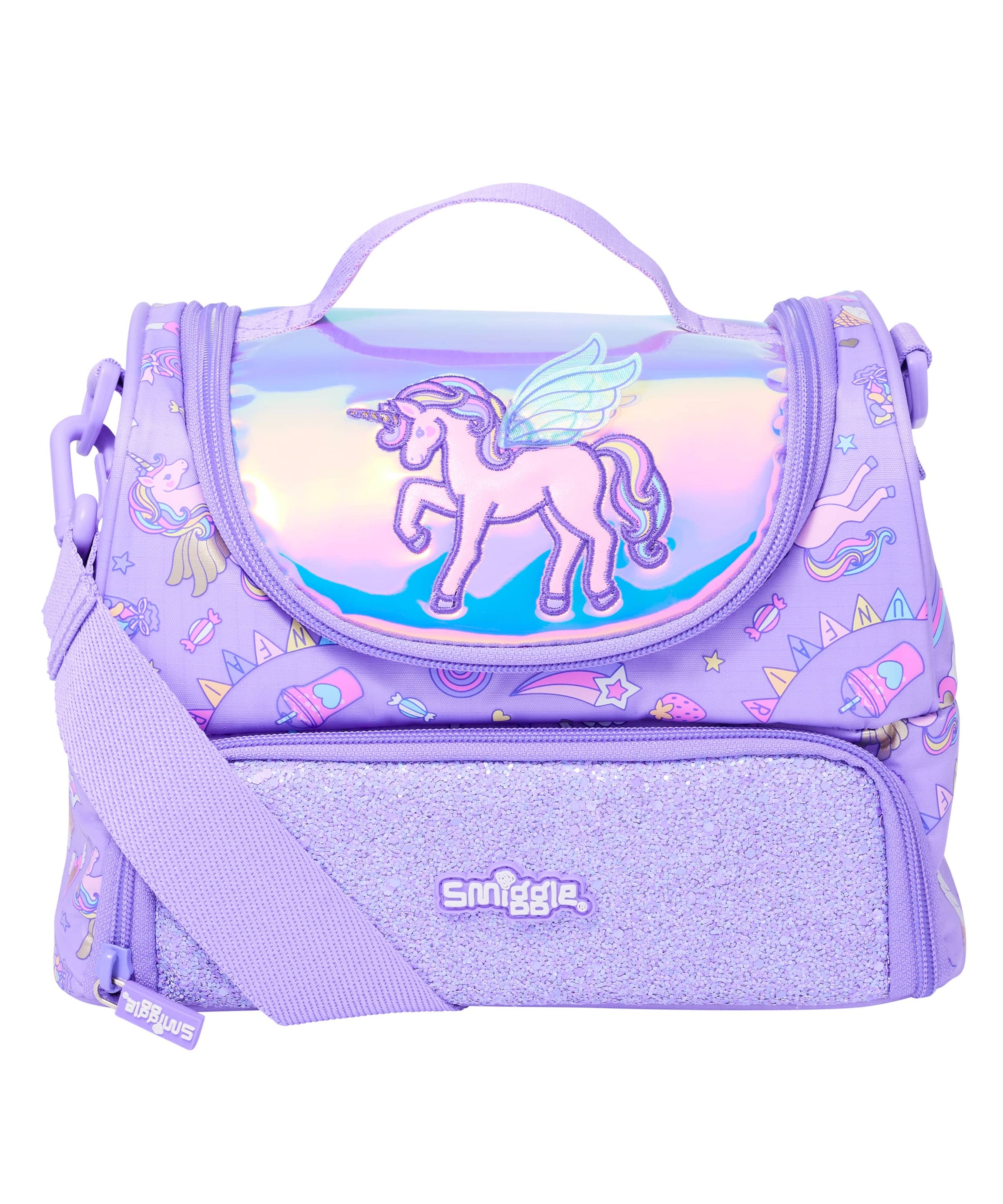 Smiggle - Fun Fair Double Layer Lunch Bag