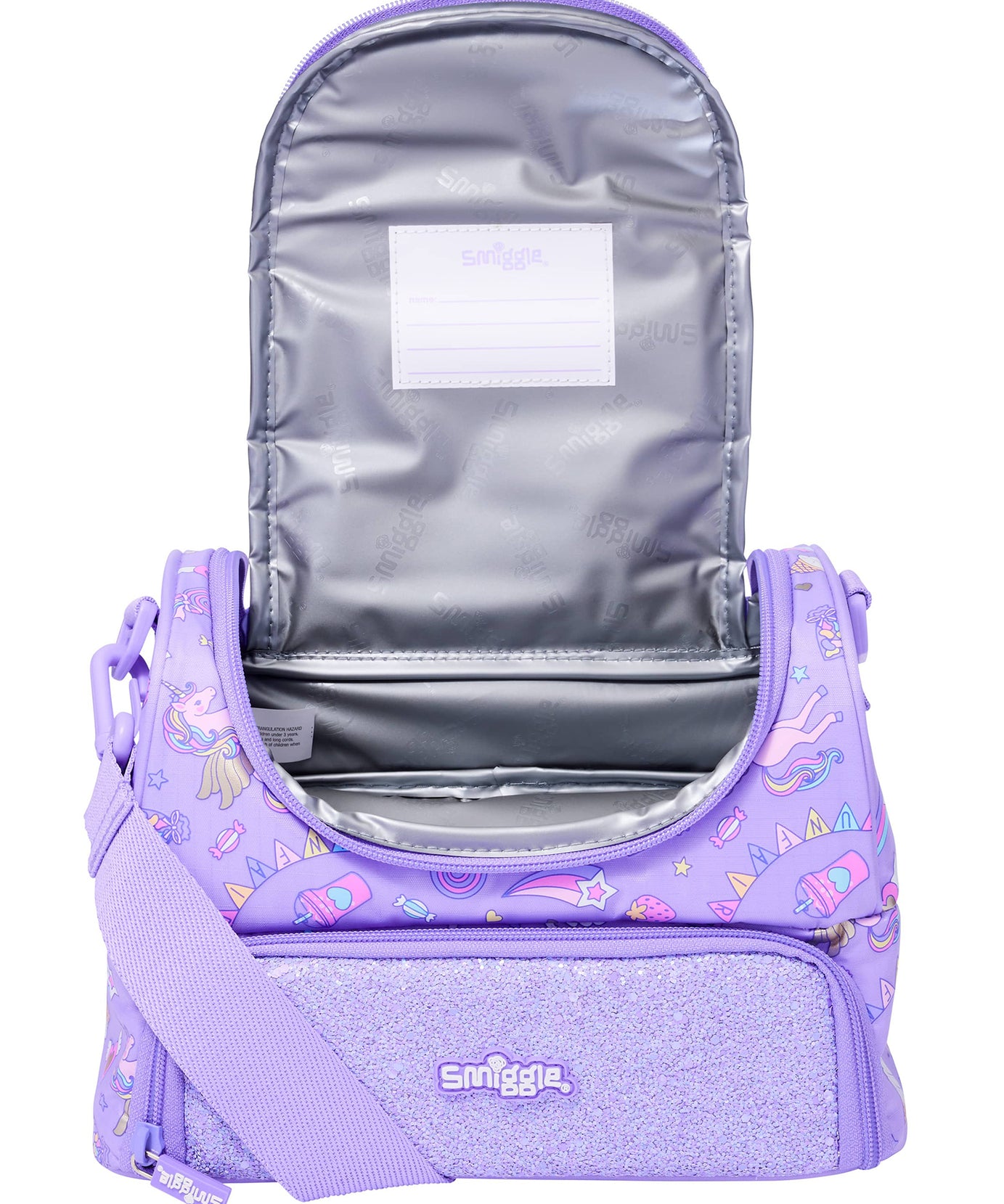 Smiggle - Fun Fair Double Layer Lunch Bag